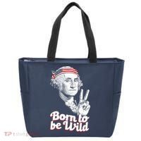 George Washington Born To Be Wild Tote Bag thumb 0