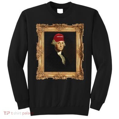 George Washington Make America Portrait Sweatshirt
