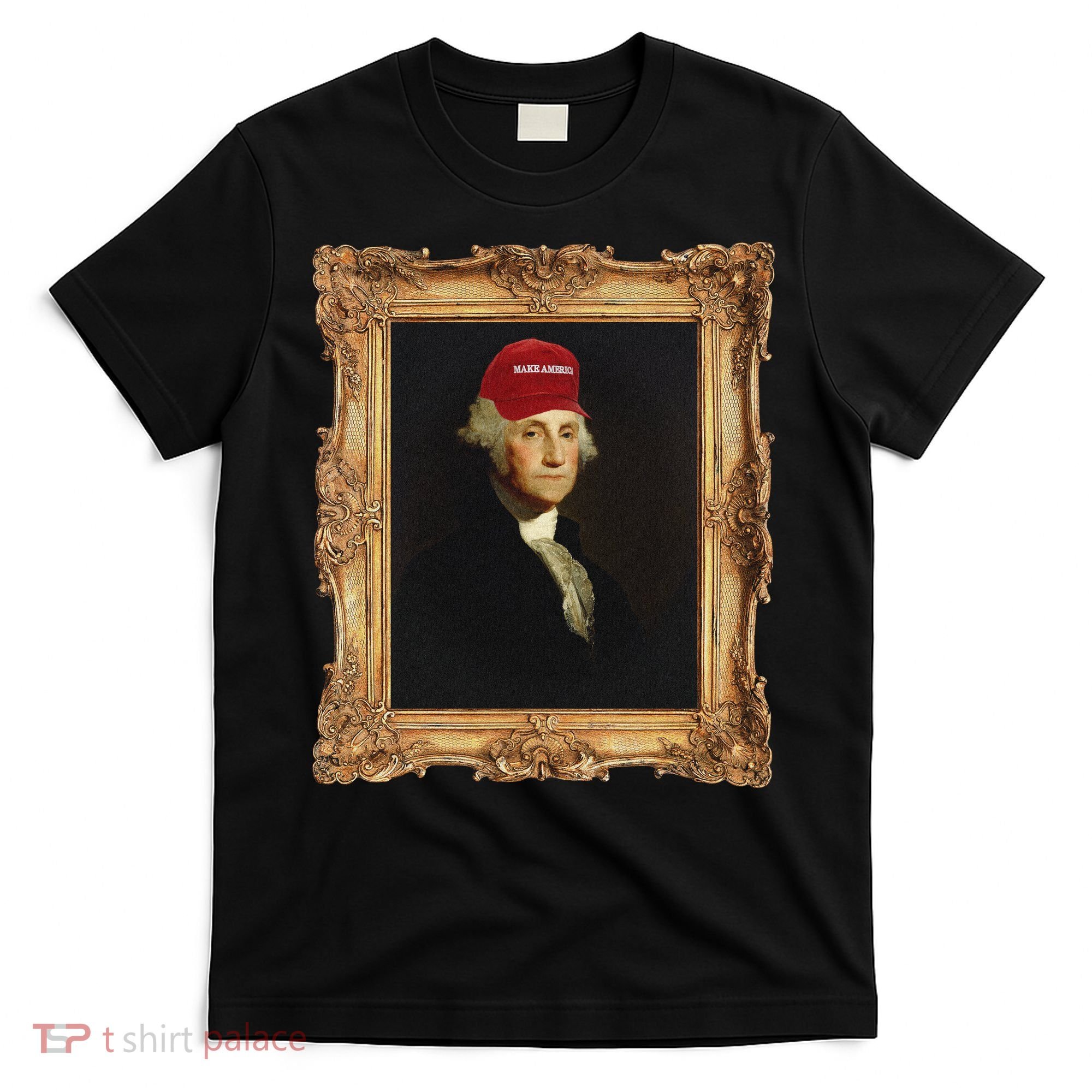 George Washington Make America Portrait T-Shirt