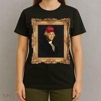 George Washington Make America Portrait T-Shirt thumb 4