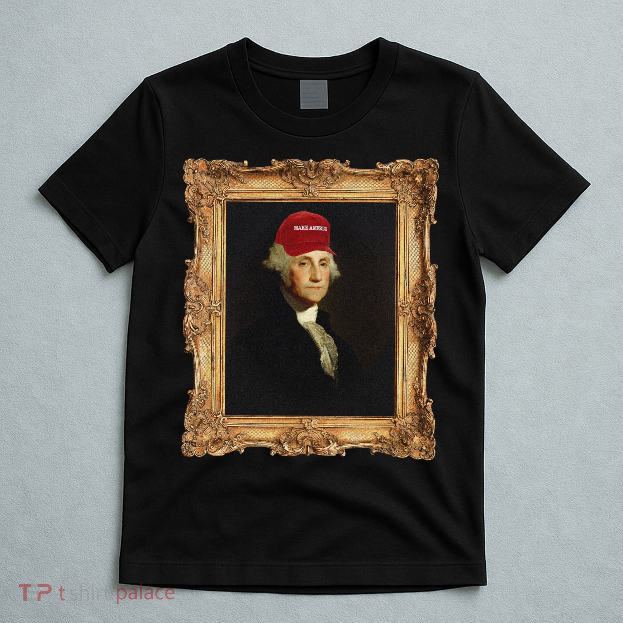 George Washington Make America Portrait T-Shirt