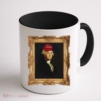 George Washington Make America Portrait Coffee Mug thumb 1