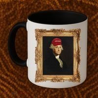 George Washington Make America Portrait Coffee Mug thumb 2
