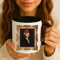 George Washington Make America Portrait Coffee Mug thumb 3