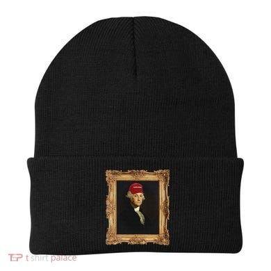 George Washington Make America Portrait Beanie