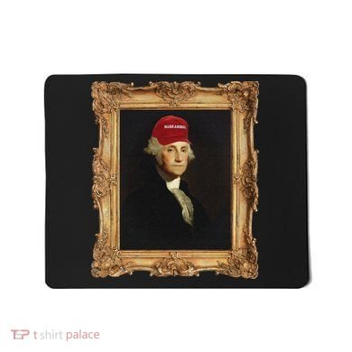 George Washington Make America Portrait Mousepad