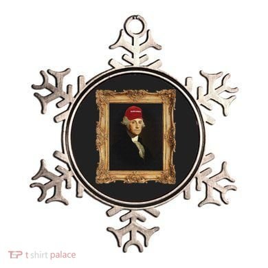 George Washington Make America Portrait Ornament