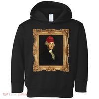 George Washington Make America Portrait Toddler Hoodie thumb 0