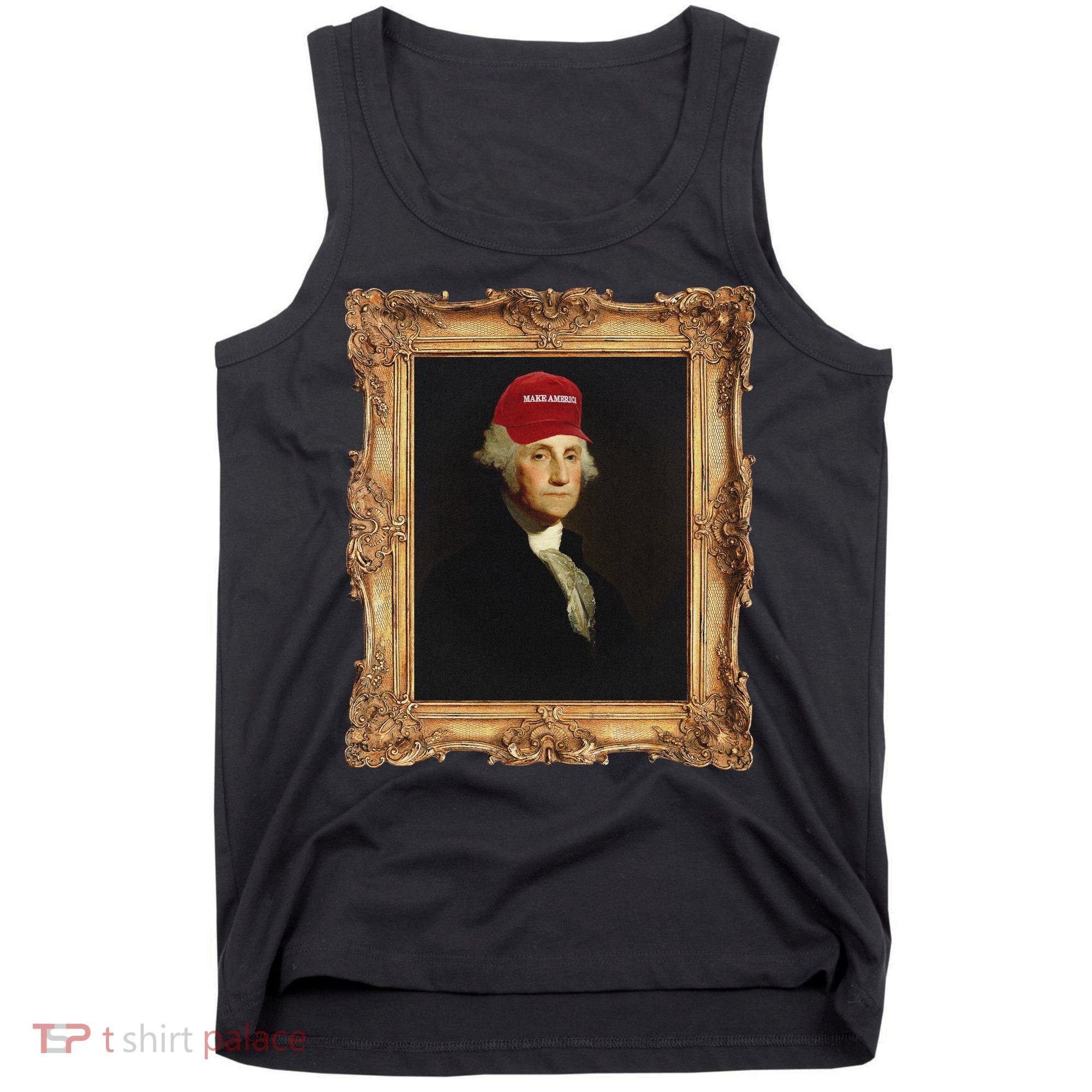 George Washington Make America Portrait Tank Top