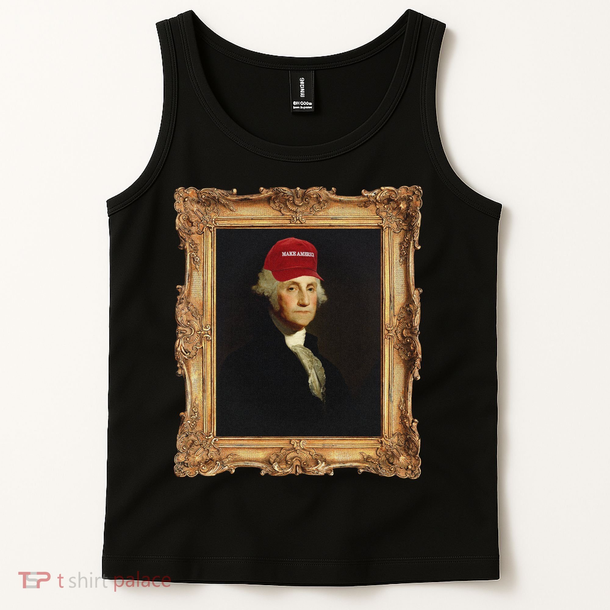 George Washington Make America Portrait Tank Top