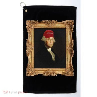 George Washington Make America Portrait Golf Towel
