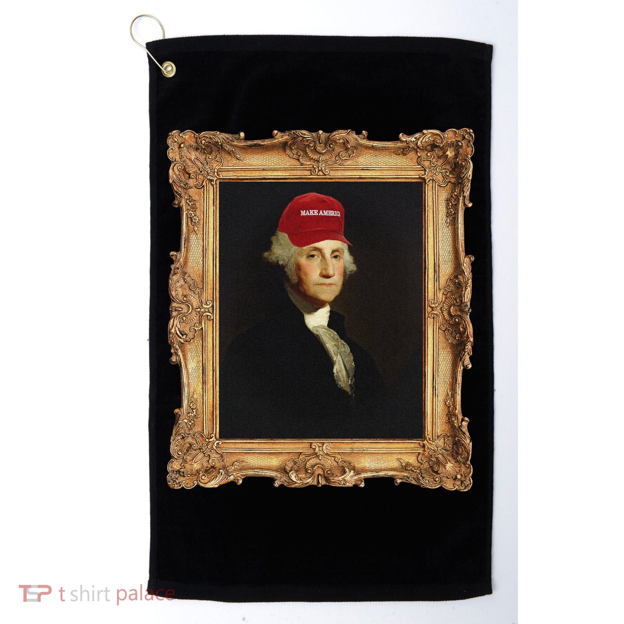 George Washington Make America Portrait Golf Towel