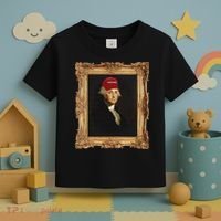 George Washington Make America Portrait Toddler T-Shirt thumb 3