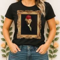 George Washington Make America Portrait Women's T-Shirt thumb 2