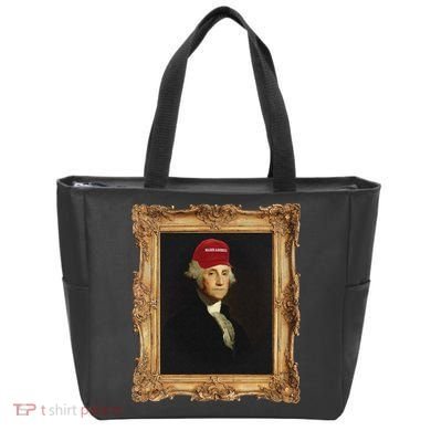 George Washington Make America Portrait Tote Bag