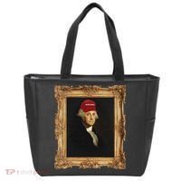 George Washington Make America Portrait Tote Bag thumb 0
