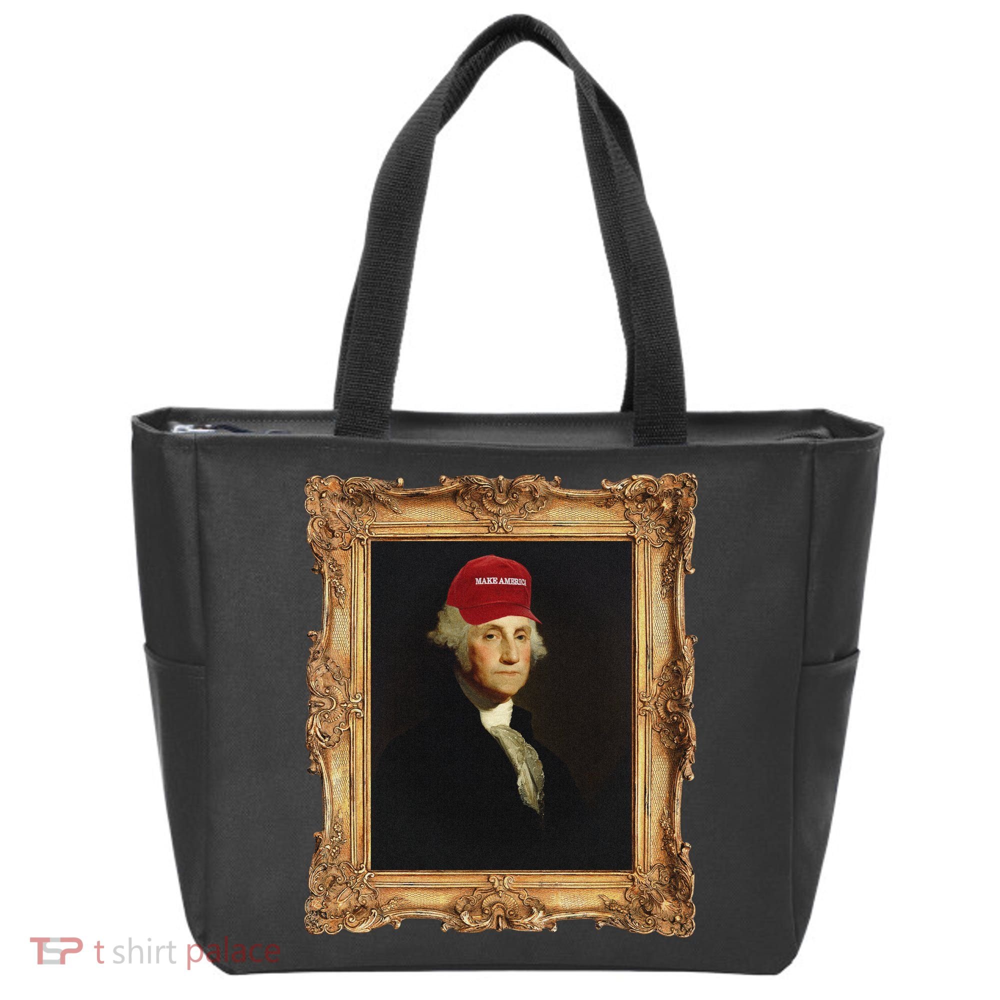 George Washington Make America Portrait Tote Bag