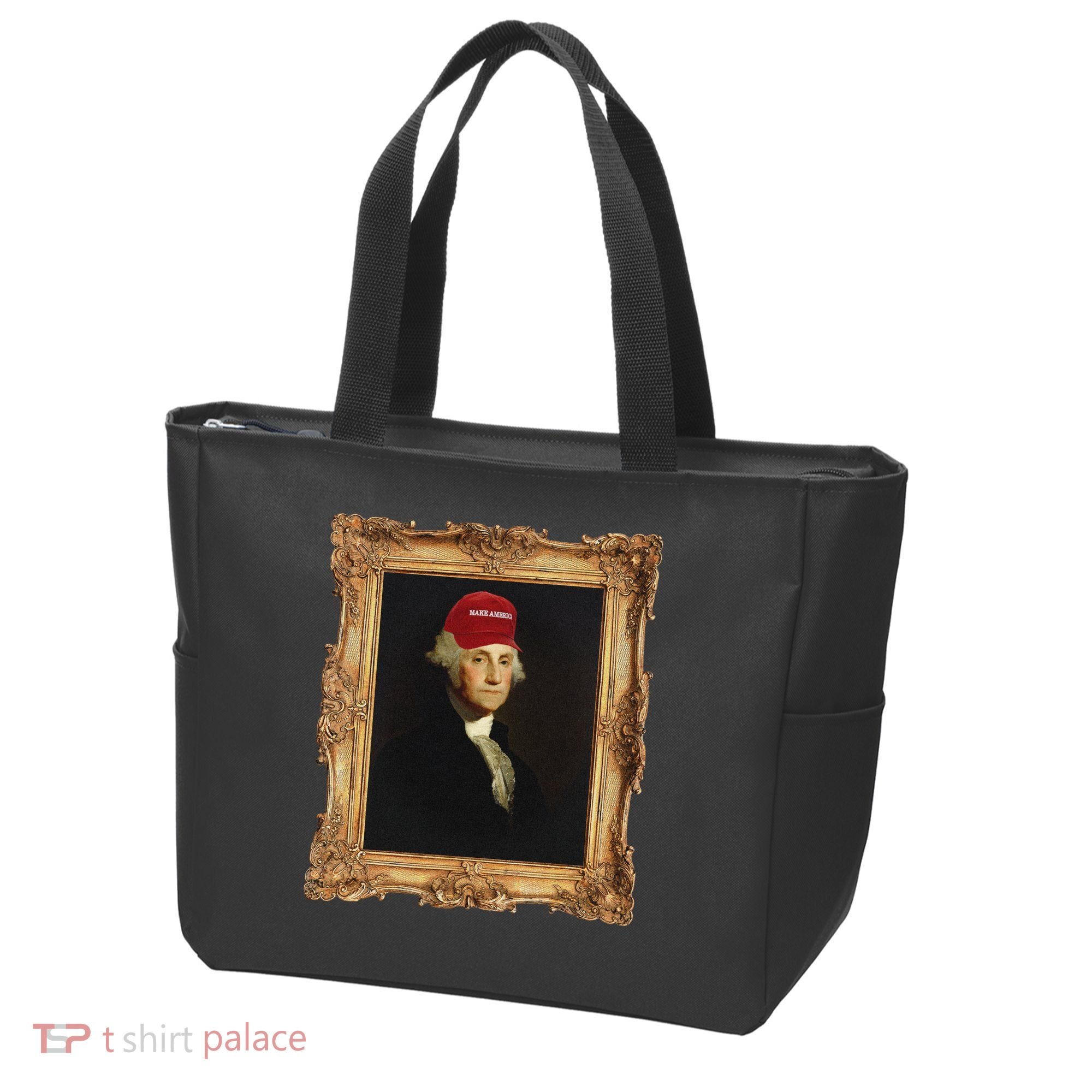 George Washington Make America Portrait Tote Bag