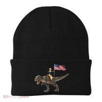 George Washington On A Dinosaur Beanie thumb 0