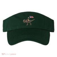 George Washington On A Dinosaur Visor thumb 0