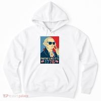 George Washington Party Like Its 1776 Hoodie thumb 0