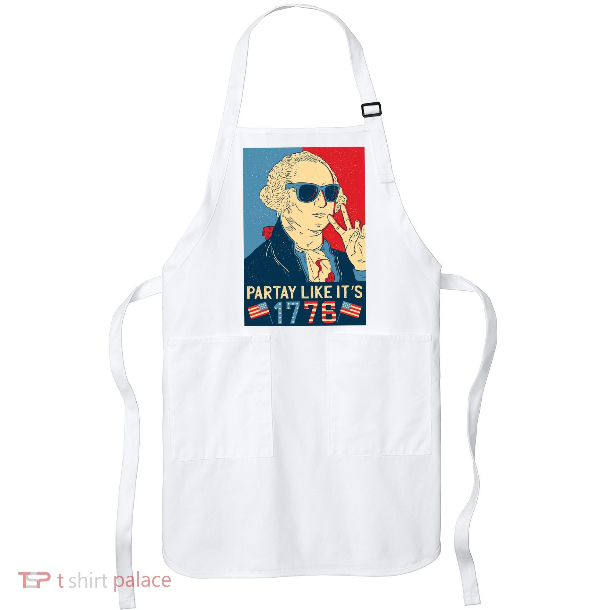 George Washington Party Like Its 1776 Apron