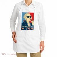 George Washington Party Like Its 1776 Apron thumb 2