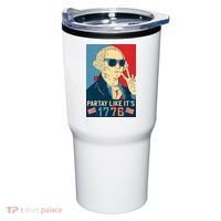 George Washington Party Like Its 1776 Tumbler thumb 0