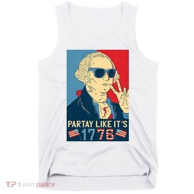 George Washington Party Like Its 1776 Tank Top