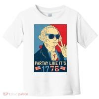 George Washington Party Like Its 1776 Toddler T-Shirt thumb 0