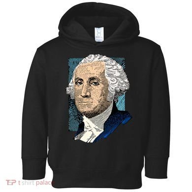 George Washington Portrait Toddler Hoodie