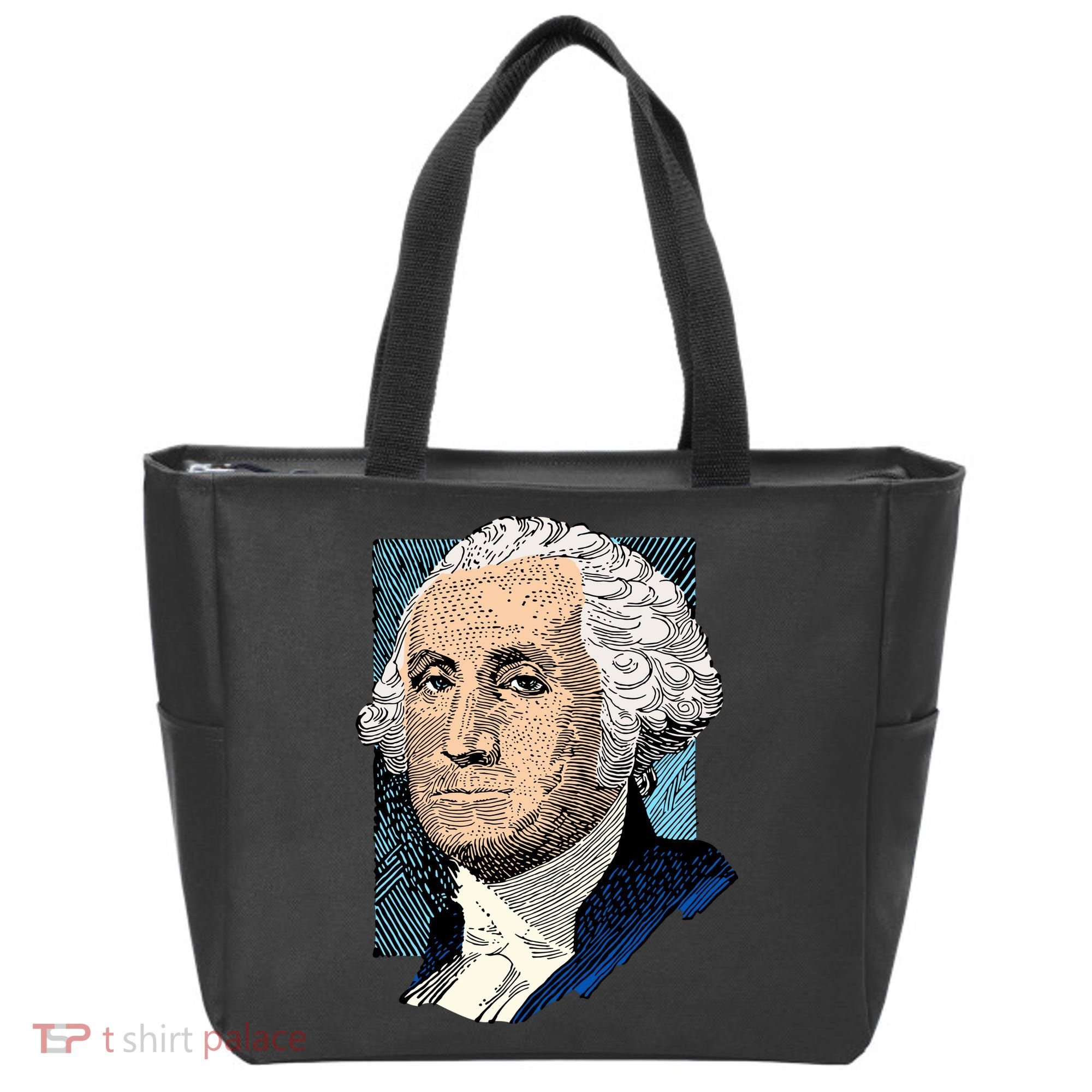 George Washington Portrait Tote Bag