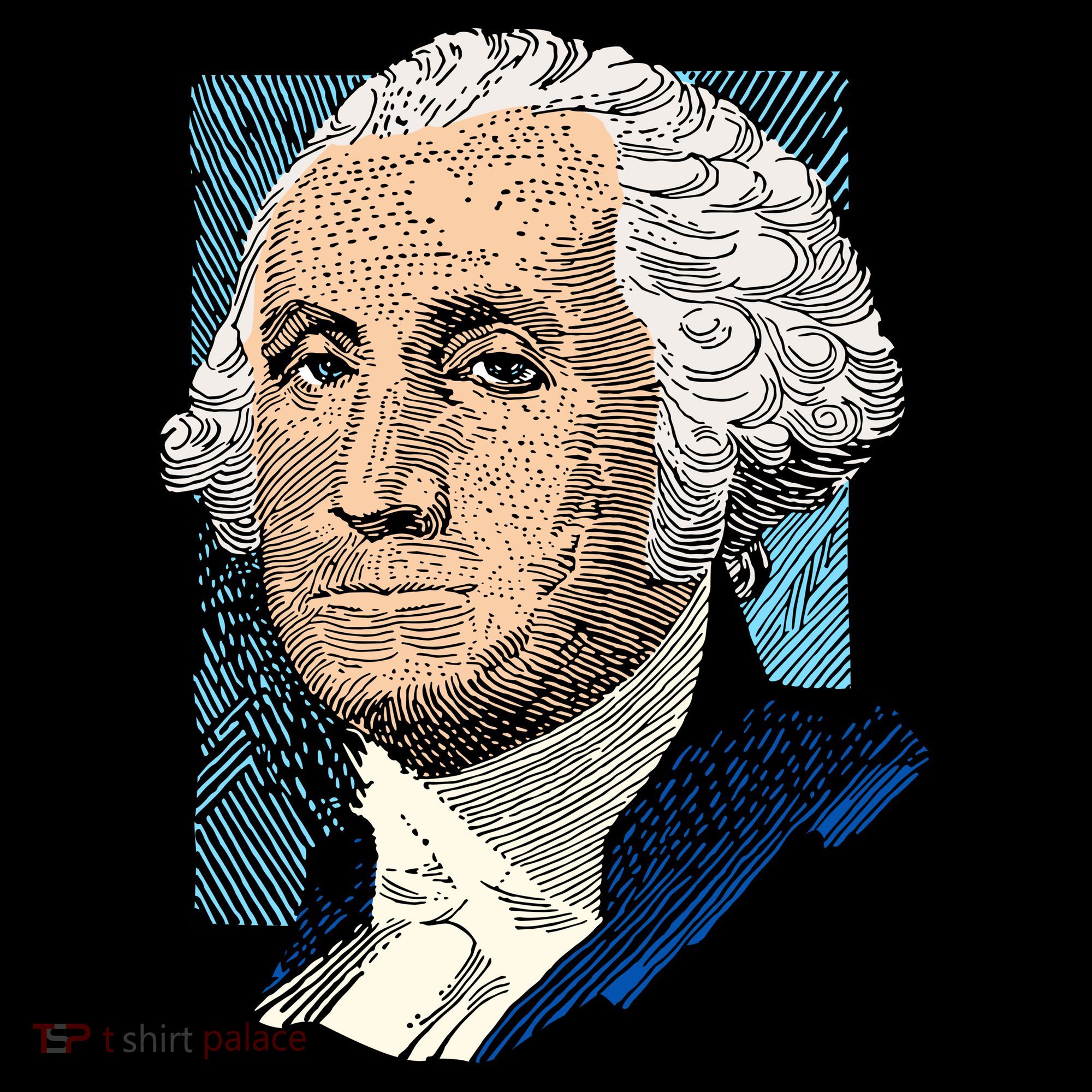 George Washington Portrait Tote Bag