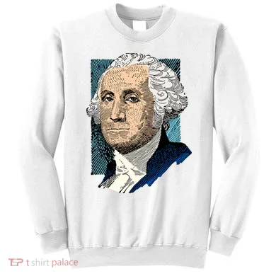 George Washington Portrait Sweatshirt