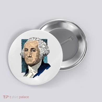 George Washington Portrait Button