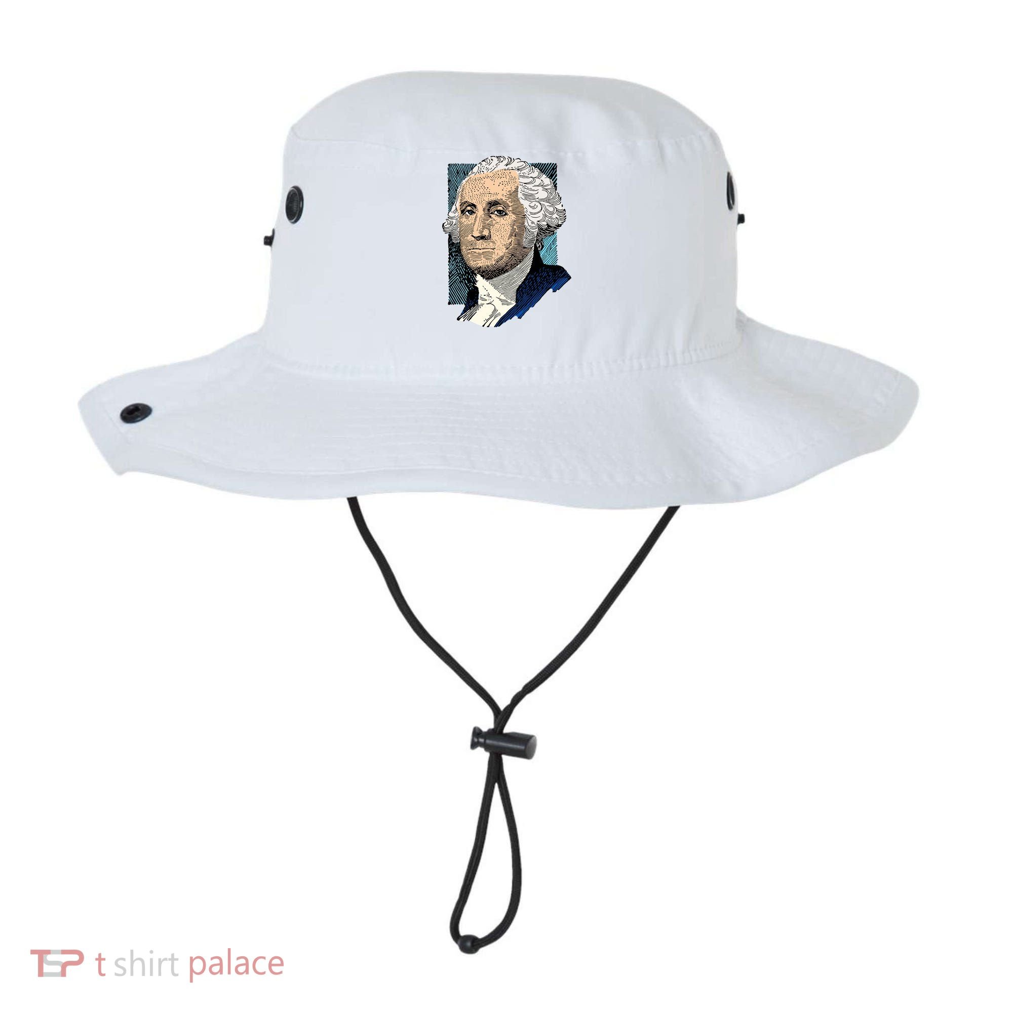 George Washington Portrait Bucket Hat
