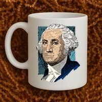 George Washington Portrait Coffee Mug thumb 2