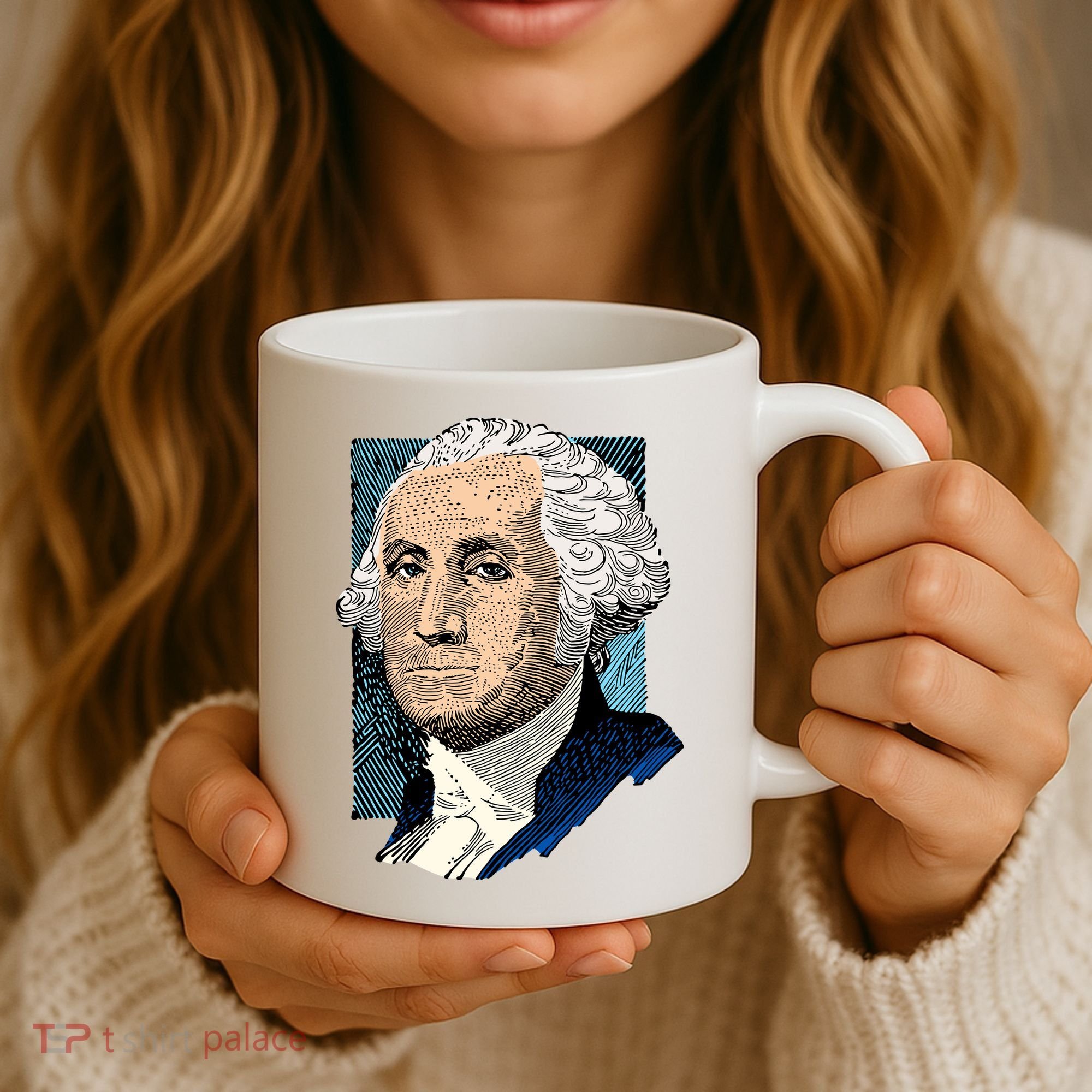 George Washington Portrait Coffee Mug