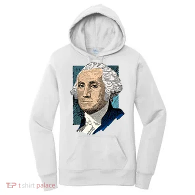 George Washington Portrait Women's Hoodie