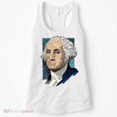 George Washington Portrait Women's Tank Top