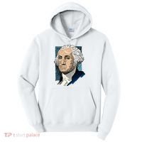 George Washington Portrait Tall Hoodie thumb 0