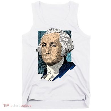 George Washington Portrait Tank Top