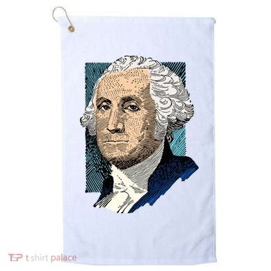 George Washington Portrait Golf Towel