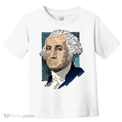 George Washington Portrait Toddler T-Shirt