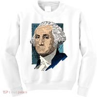 George Washington Portrait Kids Sweatshirt thumb 0