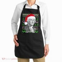George Washington Ugly Christmas Sweater Apron thumb 2