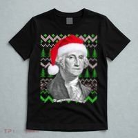 George Washington Ugly Christmas Sweater T-Shirt thumb 5