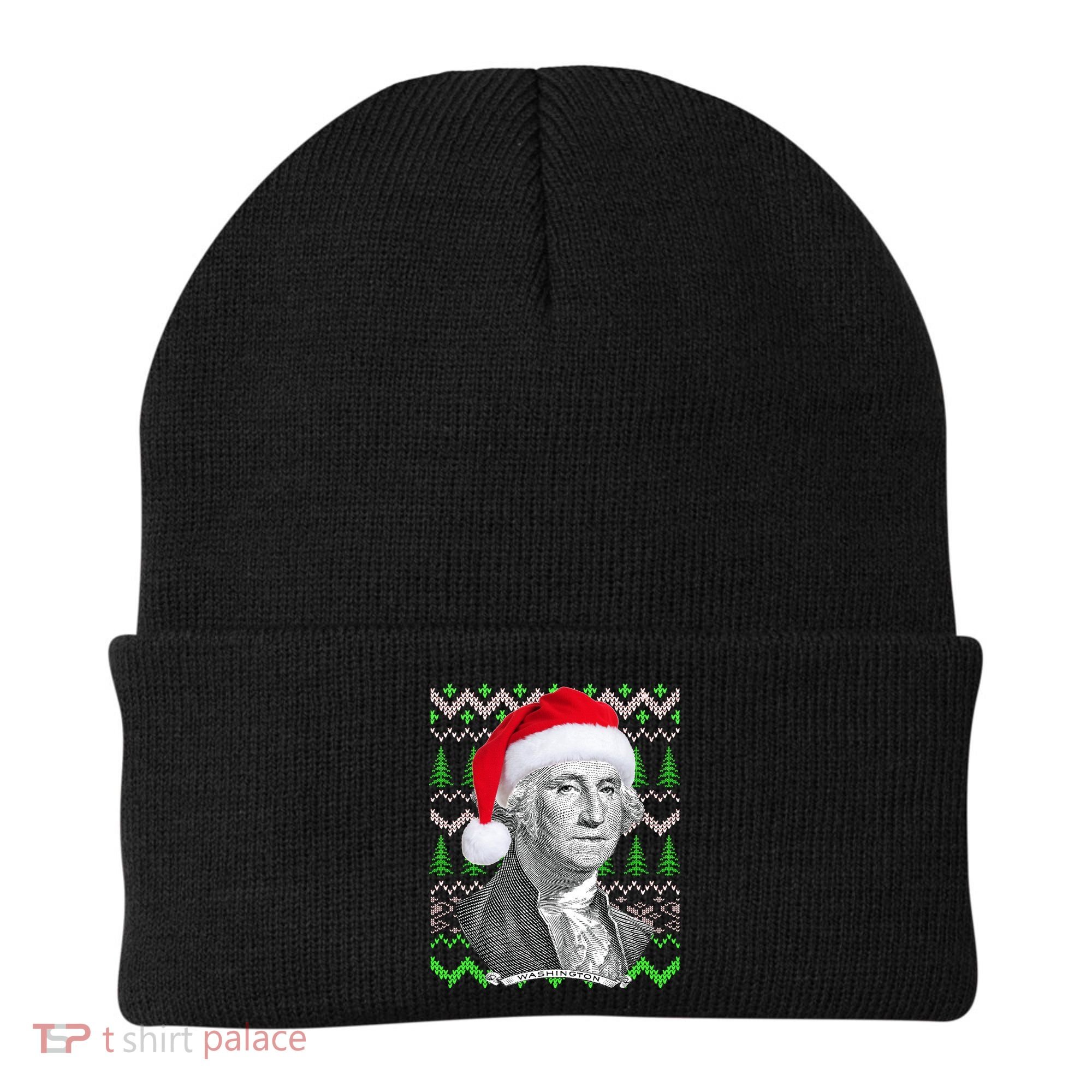George Washington Ugly Christmas Sweater Beanie