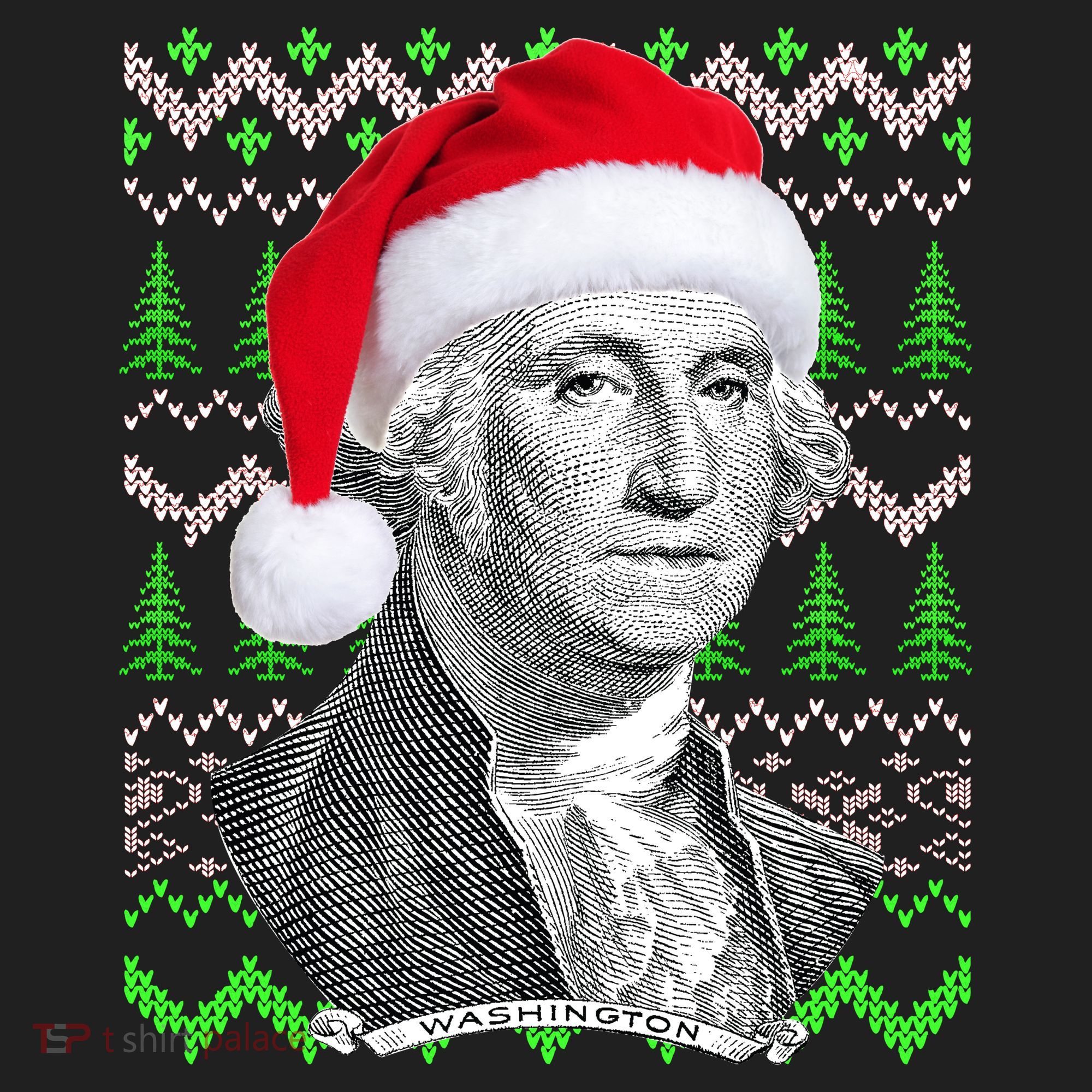 George Washington Ugly Christmas Sweater Beanie