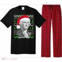George Washington Ugly Christmas Sweater Pajama Set thumb 0